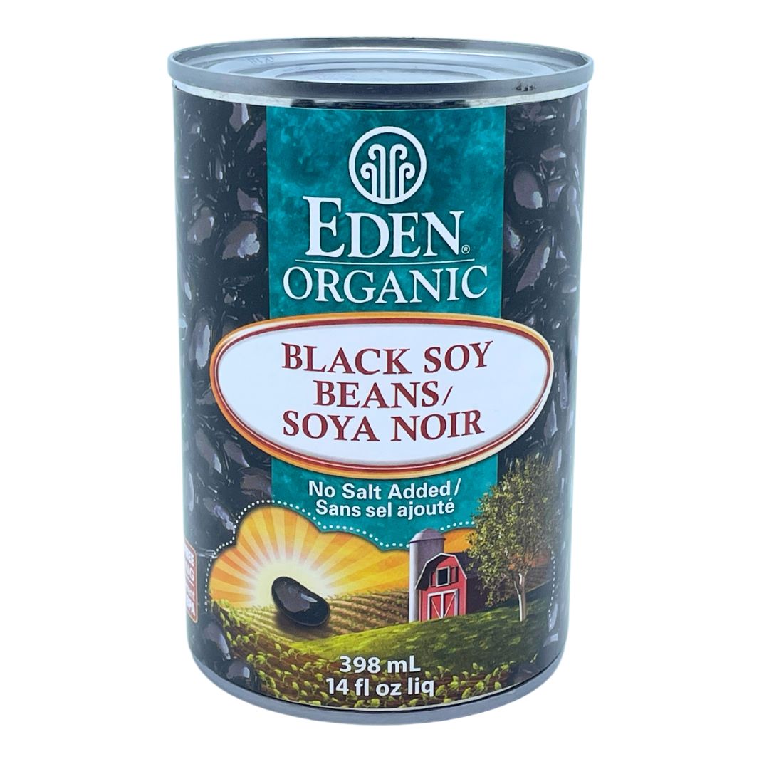 Eden Organic Black Soy Beans (398ml) - Lifestyle Markets