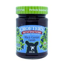 Crofter's Organic Just Fruit Spread - Black Currant (235ml) - Lifestyle Markets