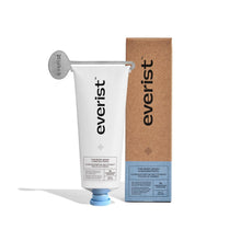 Everist body wash tube and packaging on a white background