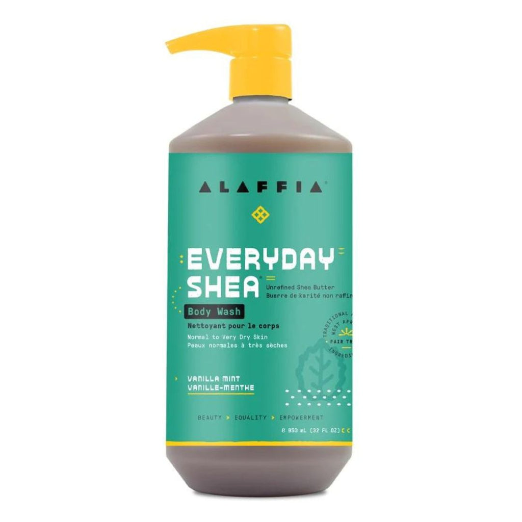 Alaffia Everyday Shea Body Wash - Vanilla Mint (950ml)