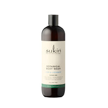 Sukin Botanical Body Wash Lime & Coconut (500ml) - Lifestyle Markets