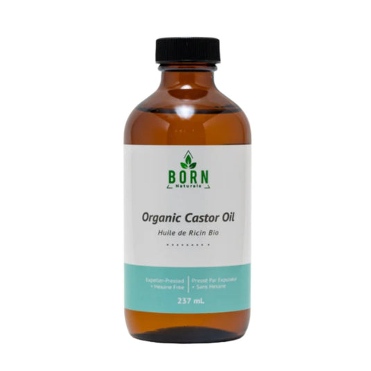 Born Naturals Organic Castor Oil (237ml) - Lifestyle Markets