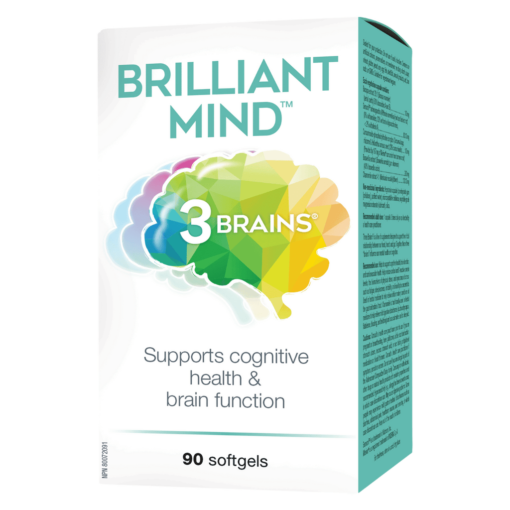 3 Brains Brilliant Mind (90 Sgels)