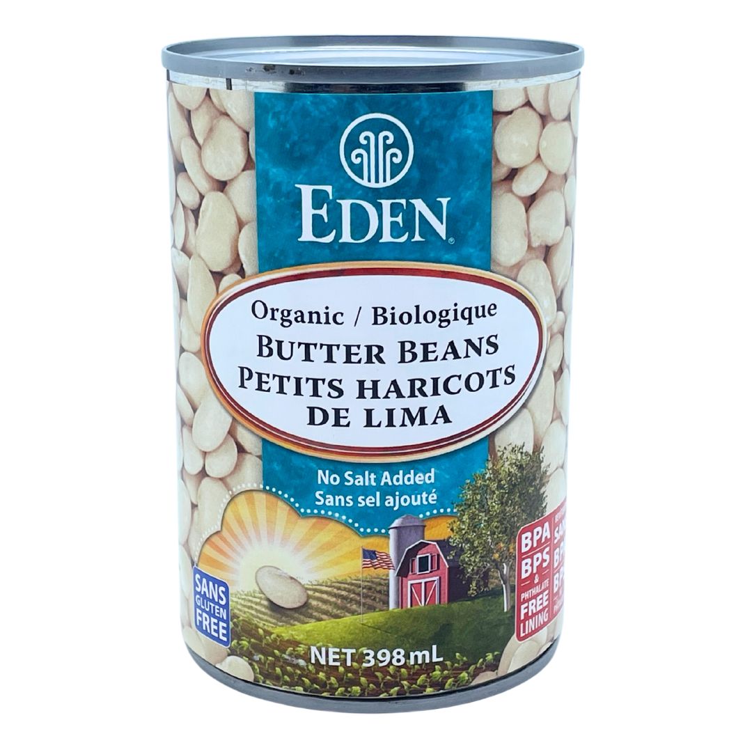 Eden Organic Butter Beans (398ml) - Lifestyle Markets