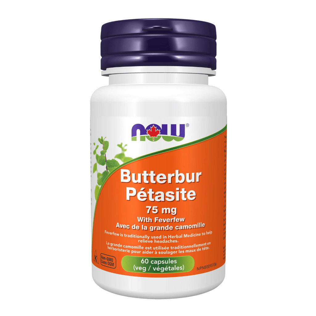 Now Butterbur 75mg (60 VCaps)