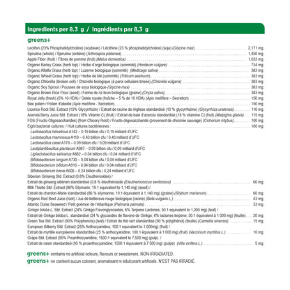 Genuine Health Greens+ - Natural Unsweetened (415g)