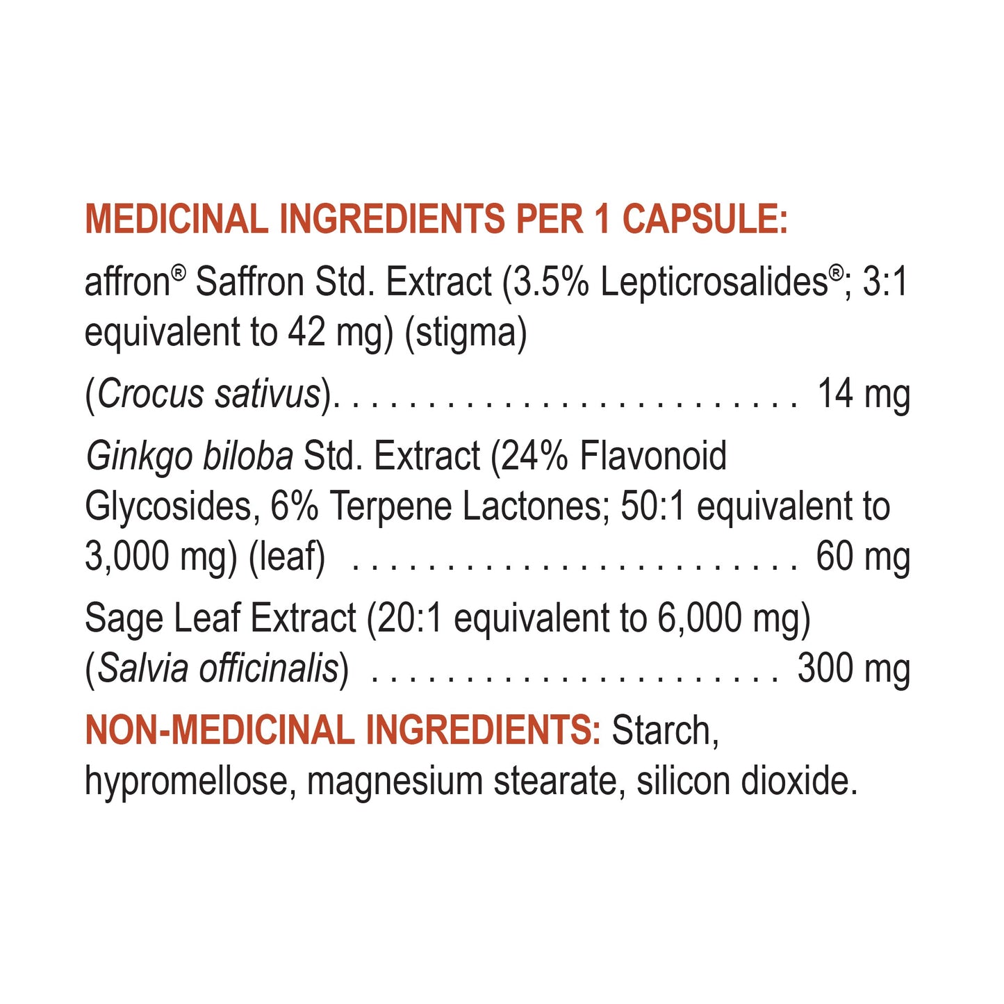 Genuine Health Memory w/ Saffron & Ginkgo Biloba (60 Caps) - Lifestyle Markets