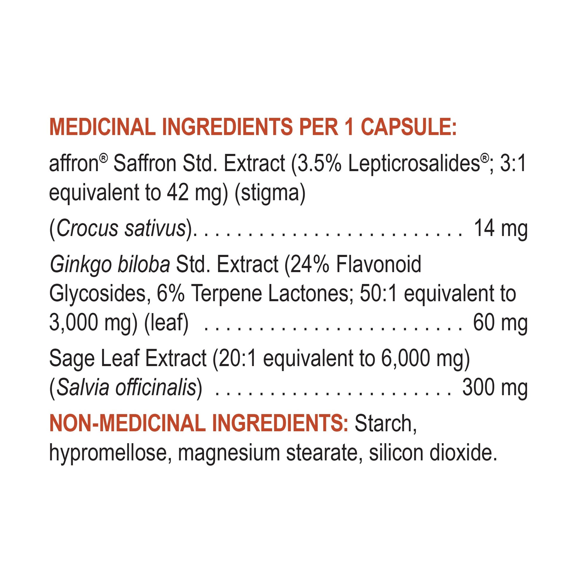 Genuine Health Memory w/ Saffron & Ginkgo Biloba (60 Caps) - Lifestyle Markets