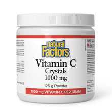 Natural Factors Vitamin C Crystals (Ascorbic Acid Powder)