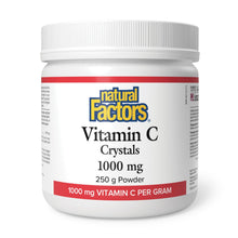 Natural Factors Vitamin C Crystals (Ascorbic Acid Powder)