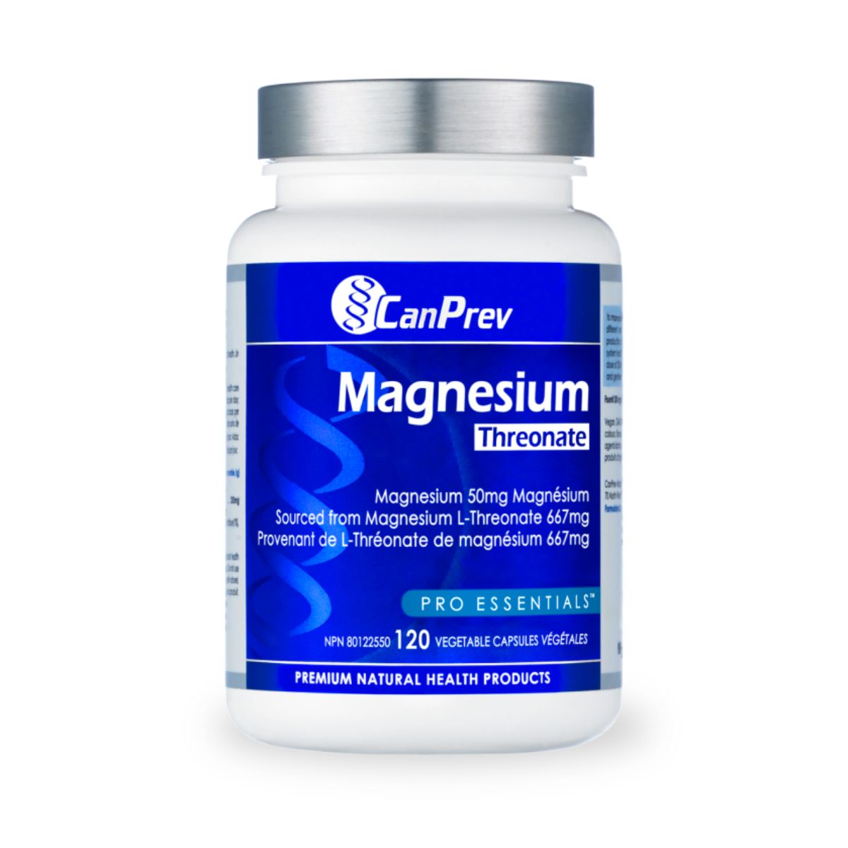 CanPrev Magnesium Threonate (120 VCaps)