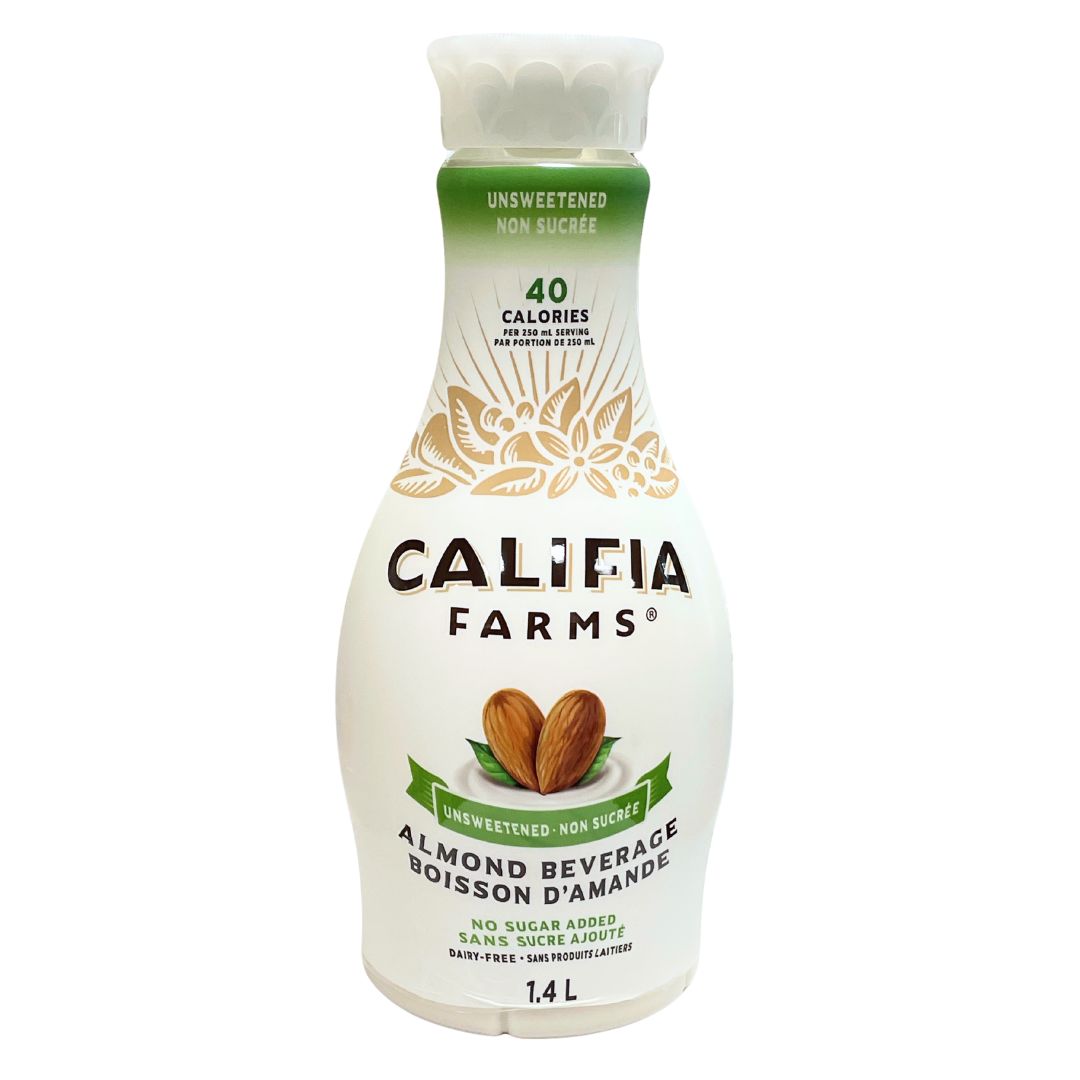 Califia Farms Almond Beverage - Unsweetened (1.4L) - Lifestyle Markets