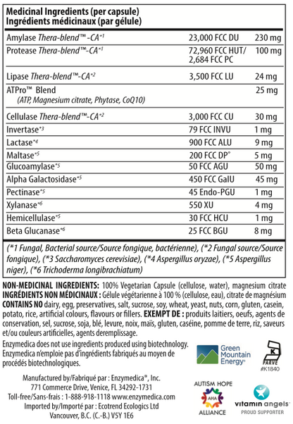 Enzymedica Digest Gold (180 Capsules)