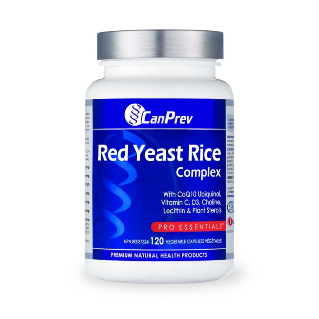 CanPrev Red Yeast Rice Complex (120 VCaps) - Lifestyle Markets