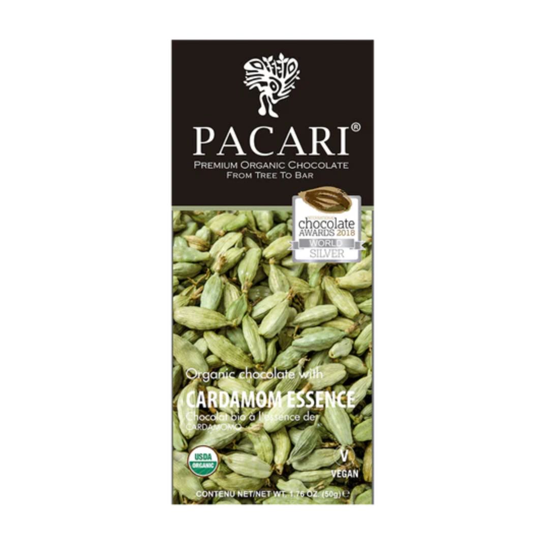 Pacari Chocolate Bar Cardamom Essence (50g) Lifestyle Markets