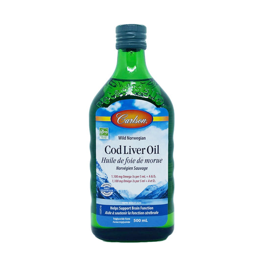 Carlson Cod Liver Oil (500ml) - Lifestyle Markets