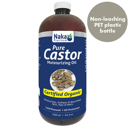 Naka Organic Castor Oil (3 sizes)