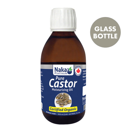 Naka Organic Castor Oil (3 sizes)