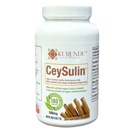 Kurundu CeySulin (180 VCaps) - Lifestyle Markets