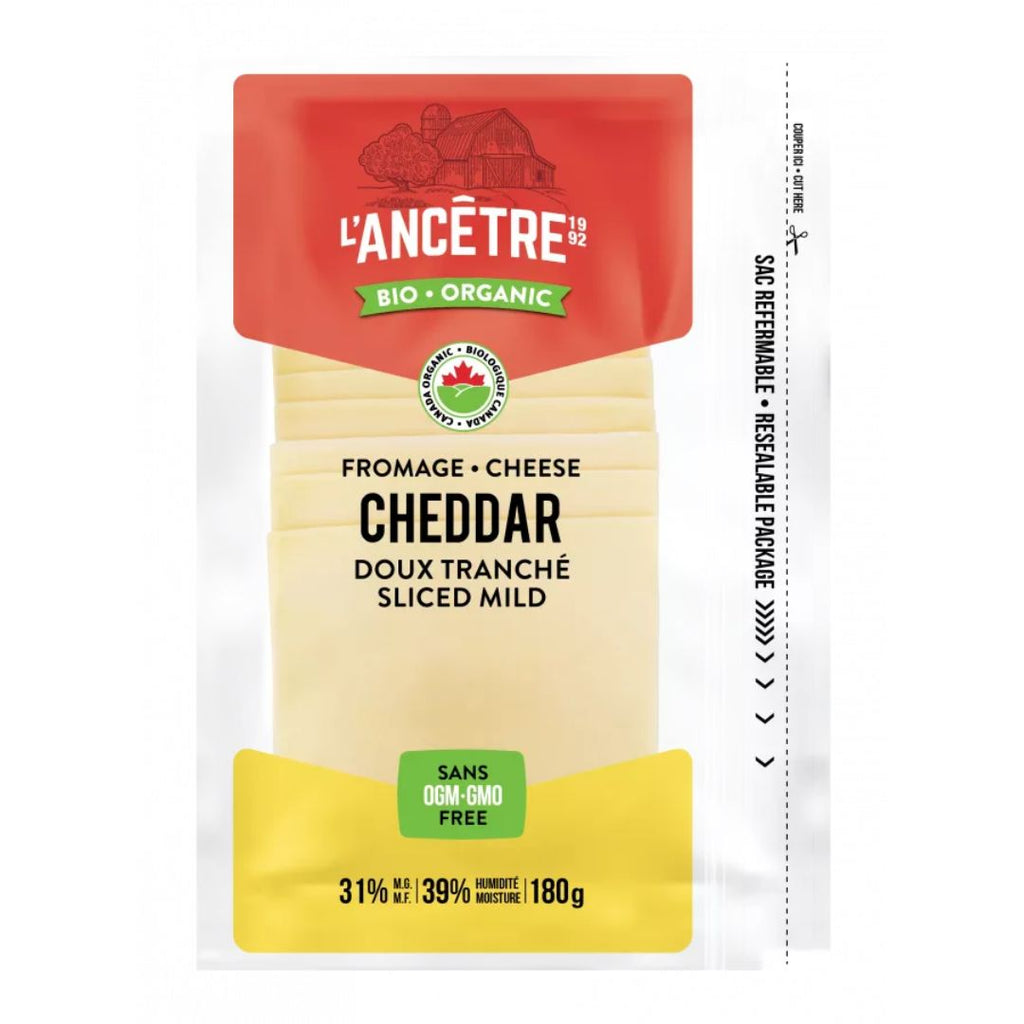 L'Ancetre Cheddar Mild Sliced (180g)