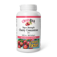 Natural Factors Cherryrich Super Strength Concentrate (500 mg) - Lifestyle Markets