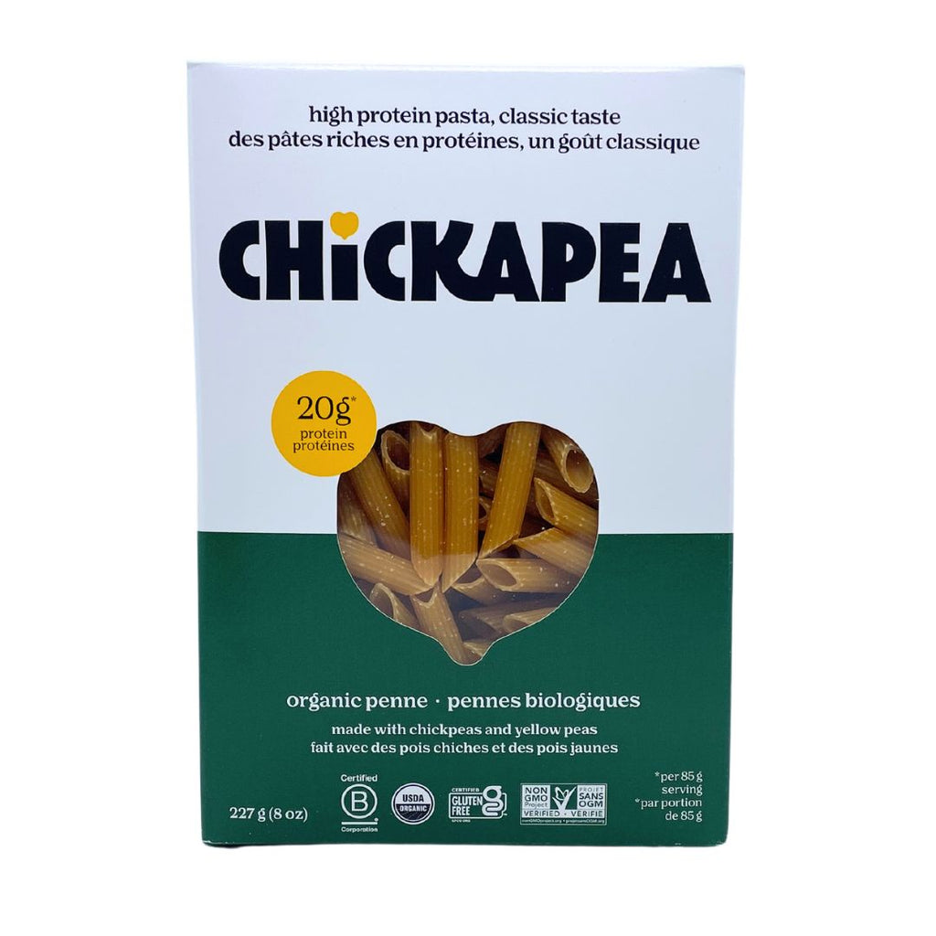 Chickapea Organic Chickpea & Yellow Peas Penne (227g)