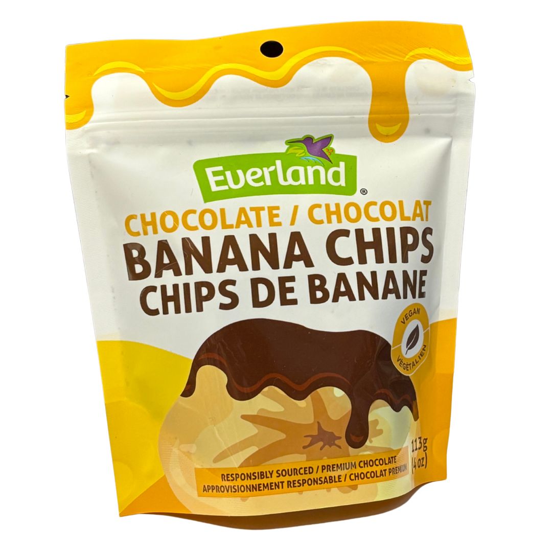 Everland Chocolate Banana Chips (113g)
