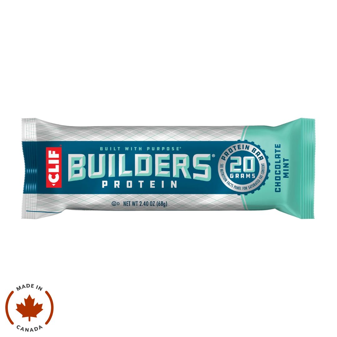 Clif Bar Builder's Chocolate Mint Protein Bar (68g) - Lifestyle Markets