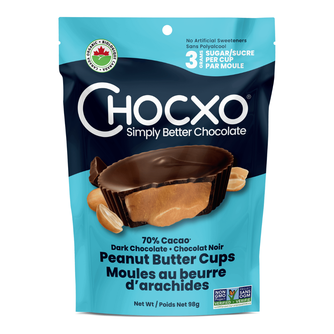 ChocXo Dark Chocolate Peanut Butter Cups (98g) - Lifestyle Markets