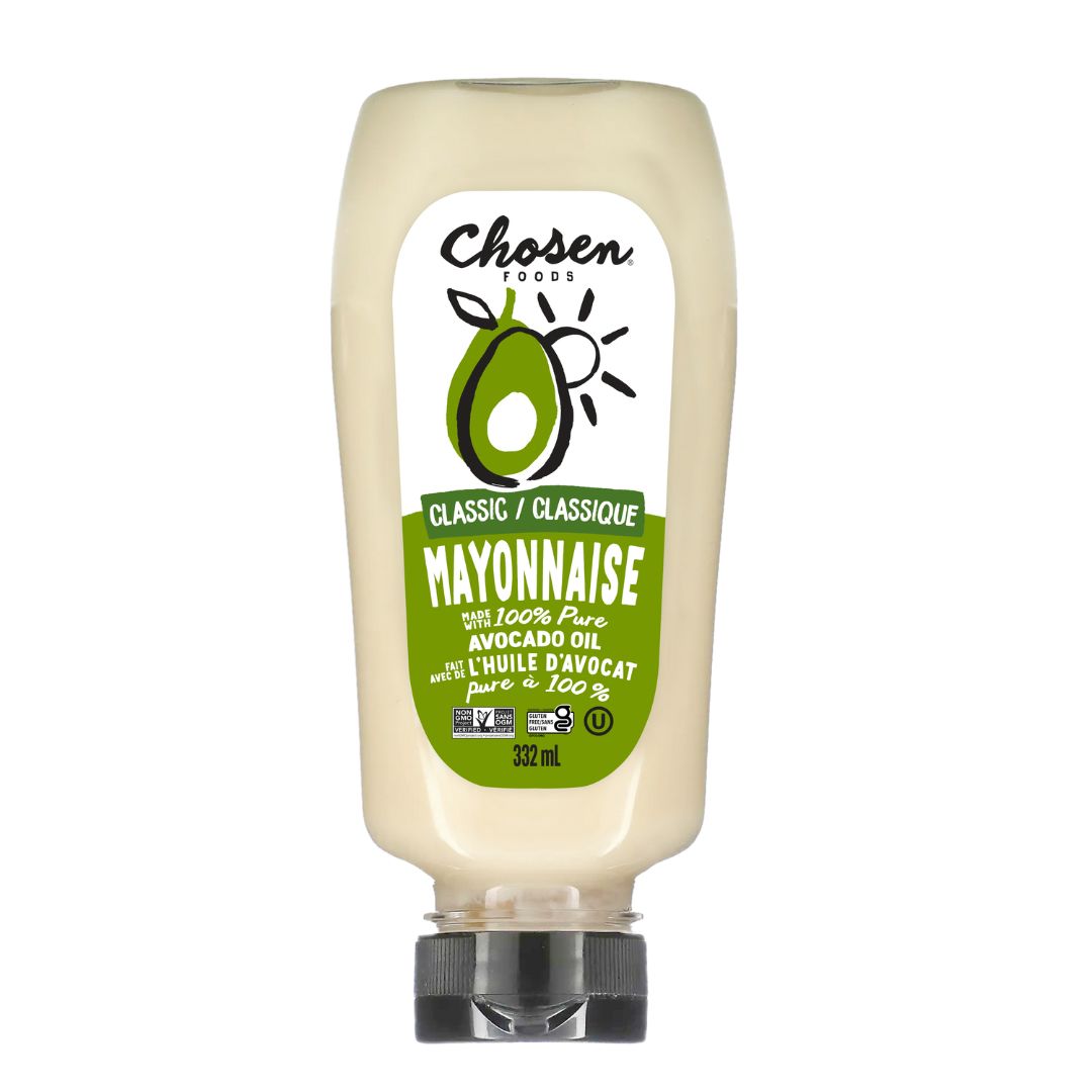 Chosen Foods Classic Mayonnaise with Avocado Oil (332ml)