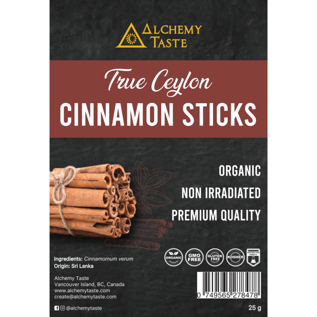 Alchemy Taste True Ceylon Cinnamon (25g) - Lifestyle Markets