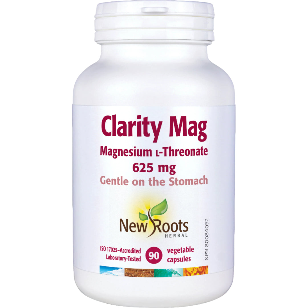 New Roots Clarity Mag (90 VCaps) - Lifestyle Markets
