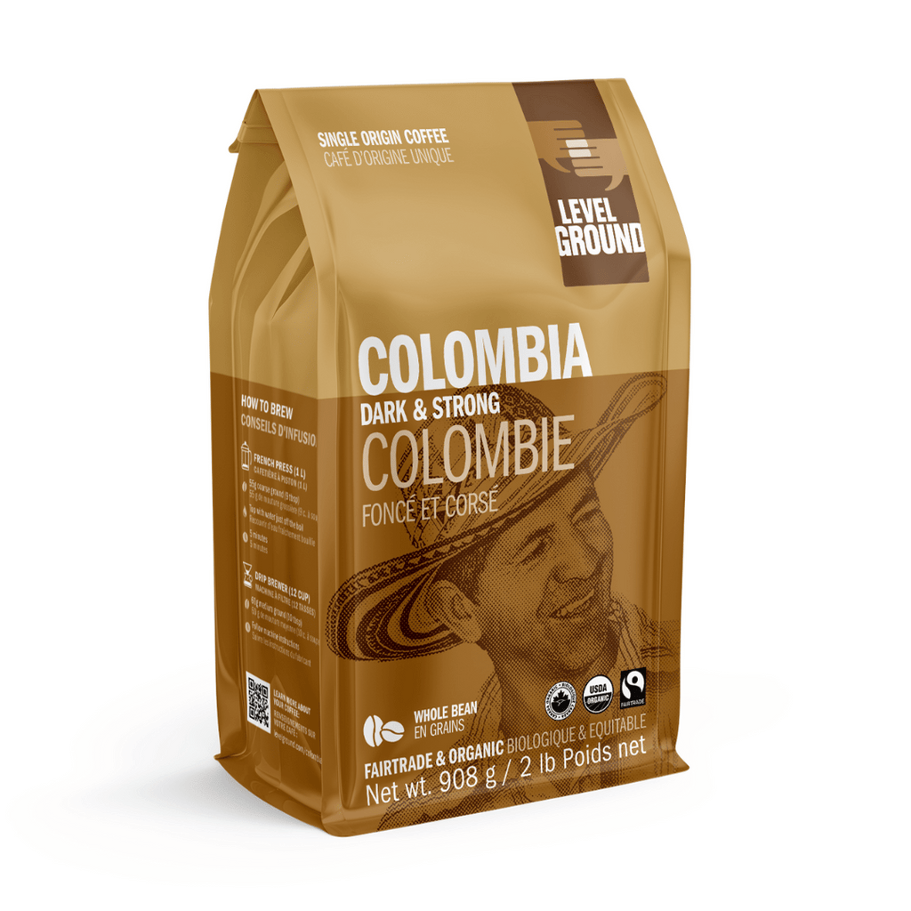 Level Ground Coffee - Colombia Whole Bean (908g)