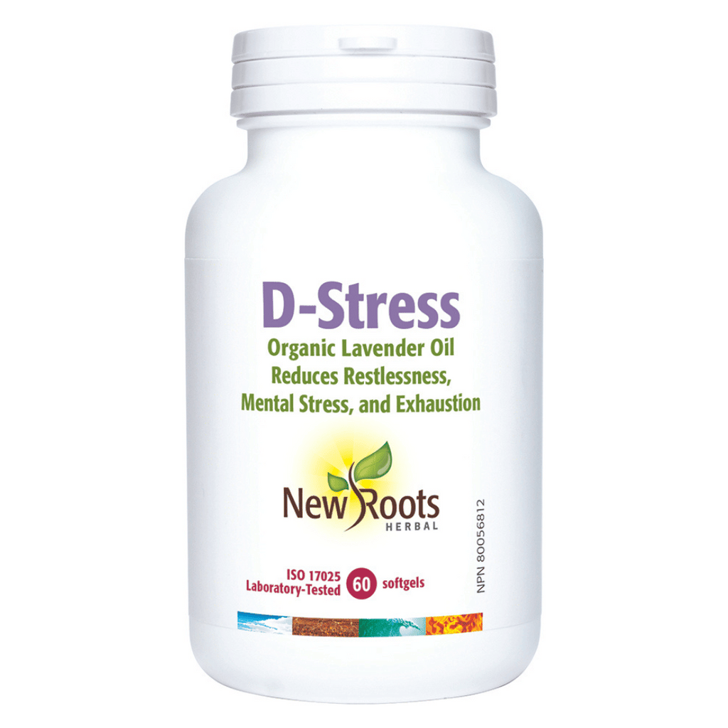 New Roots D-Stress (60 Softgels)