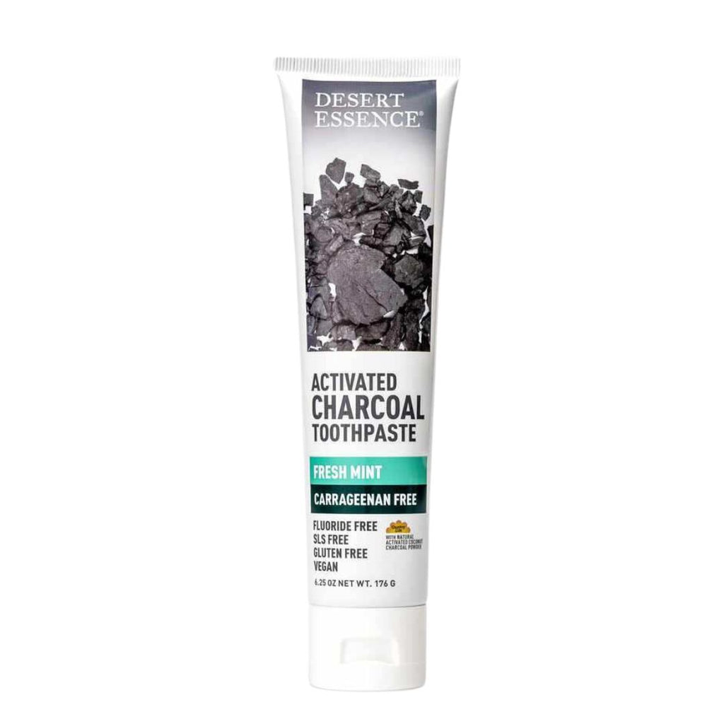 Desert Essence Toothpaste Activated Charcoal (176g)