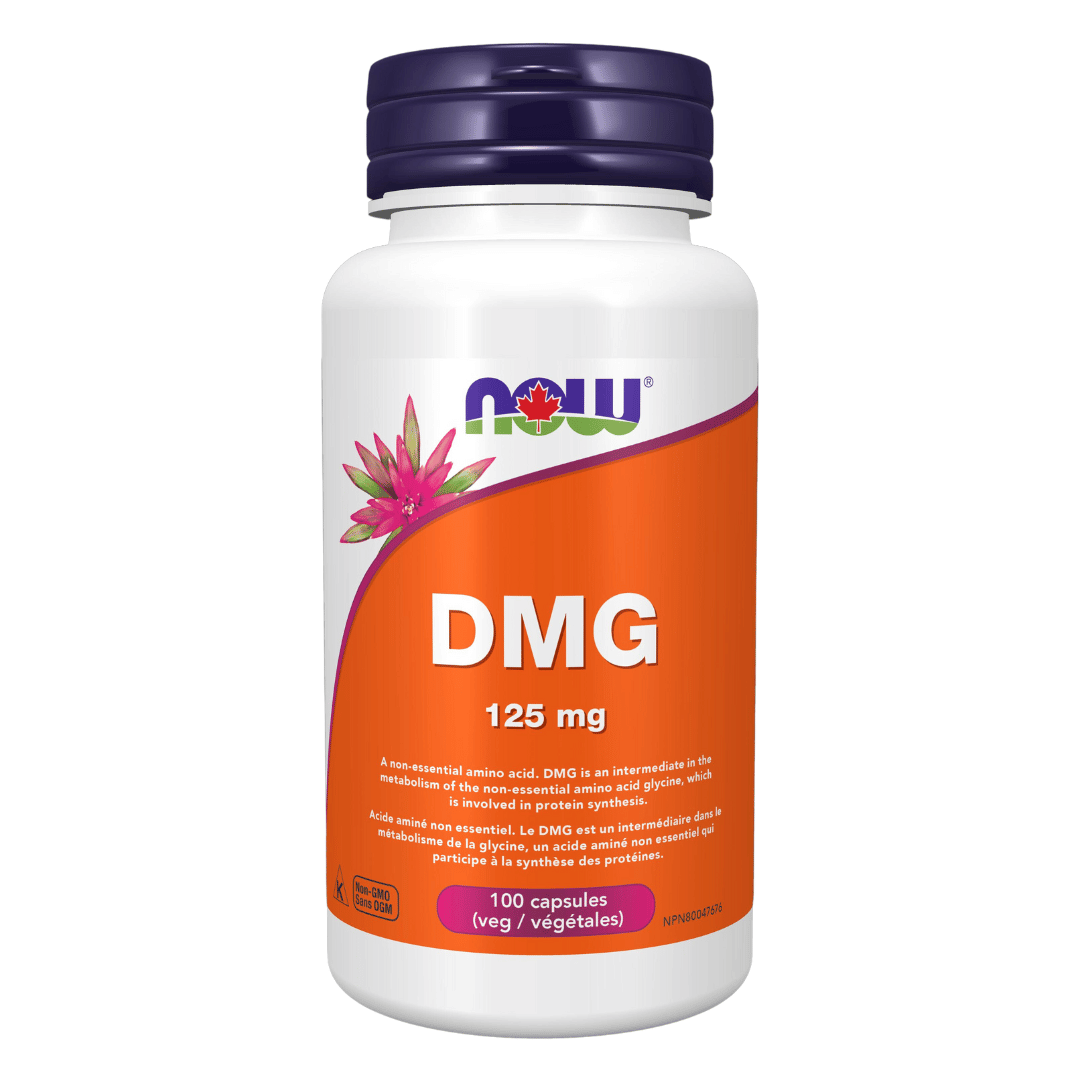 Now DMG 125mg (100 VCaps) - Lifestyle Markets