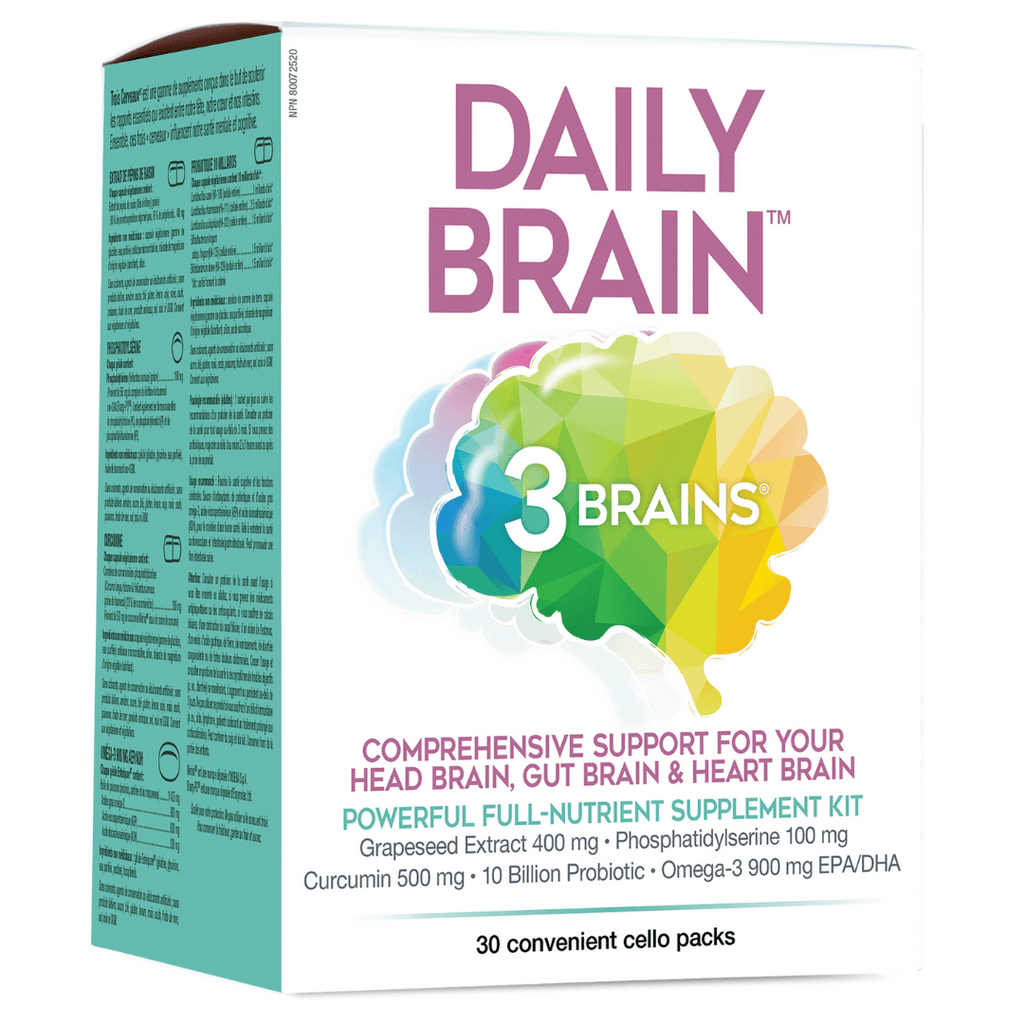 3 Brains Daily Brain (30 packets)