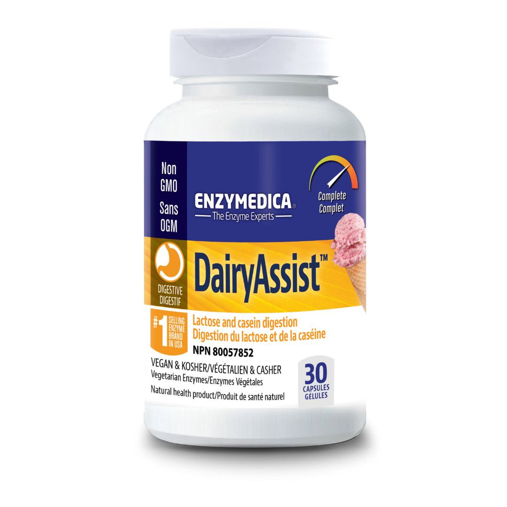 Enzymedica Dairy Assist (30 VCaps)