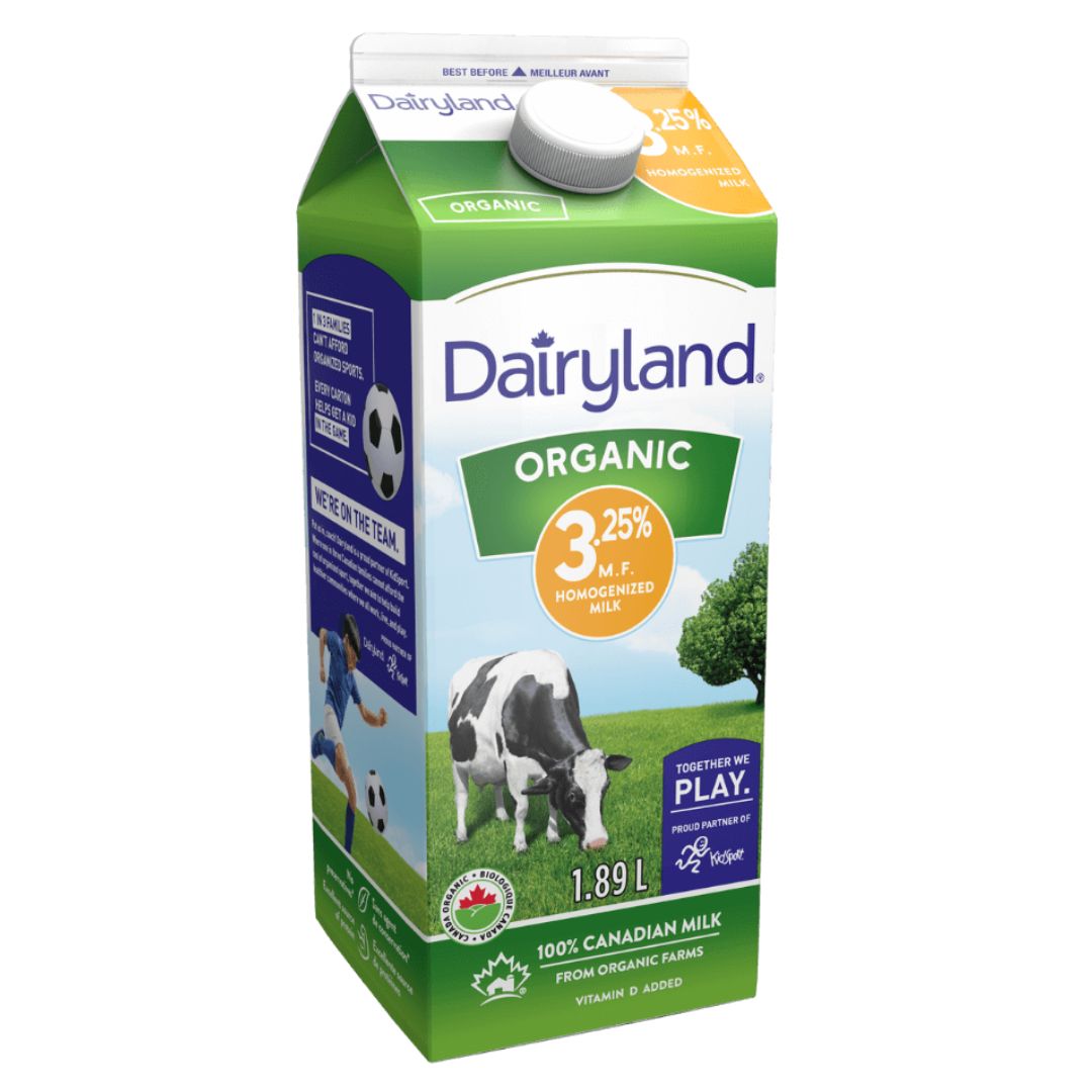 Dairyland Organic 3.25% Homo Milk (1.89L) - Lifestyle Markets