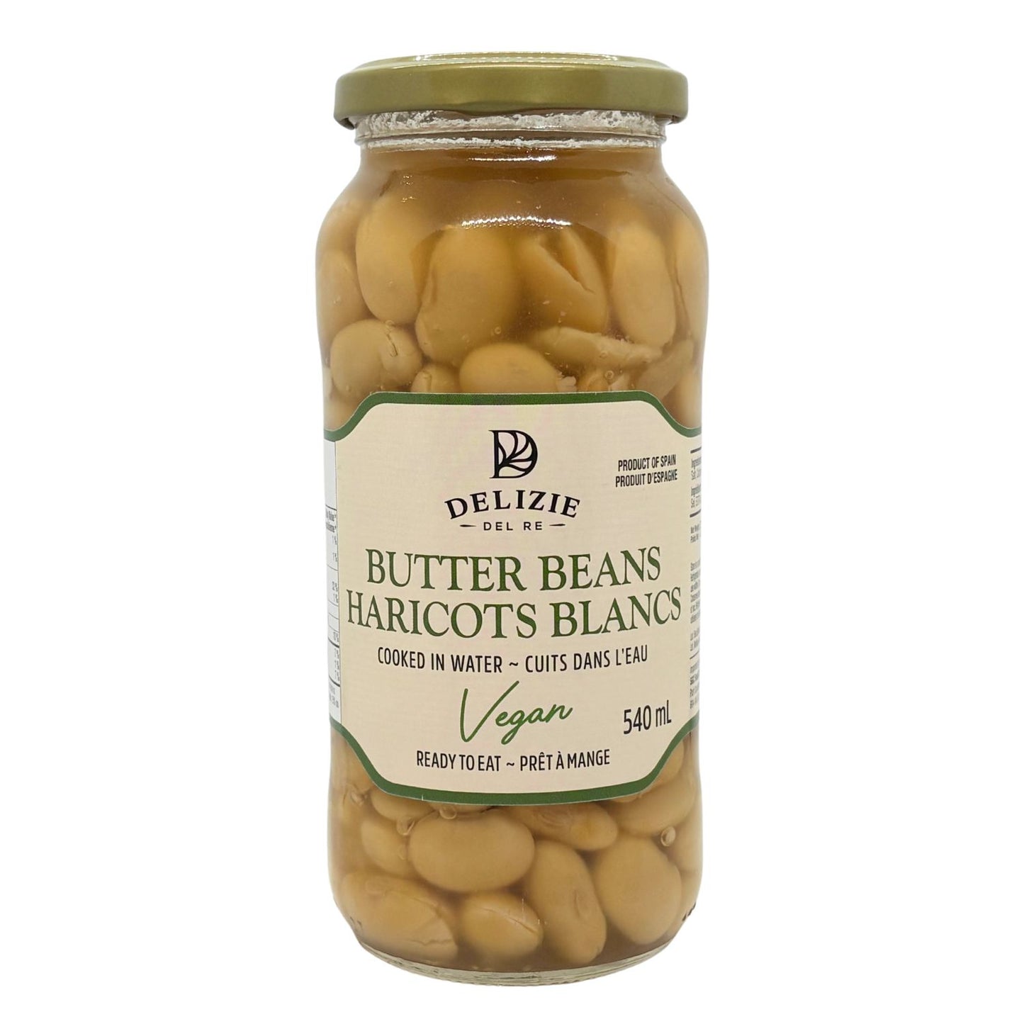 Delizie Del Re Butter Beans (540ml)