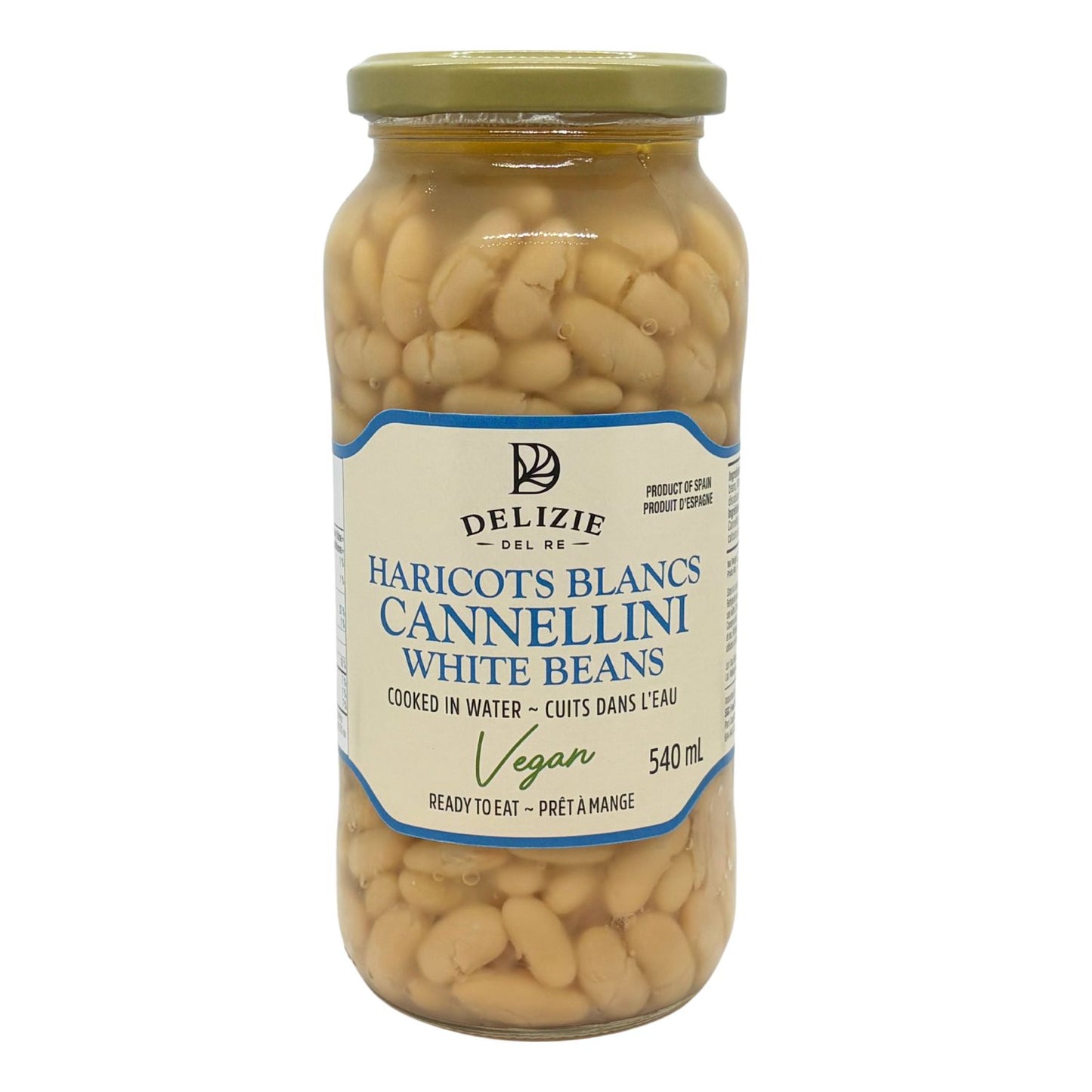 Delizie Del Re Cannellini White Beans (540ml)