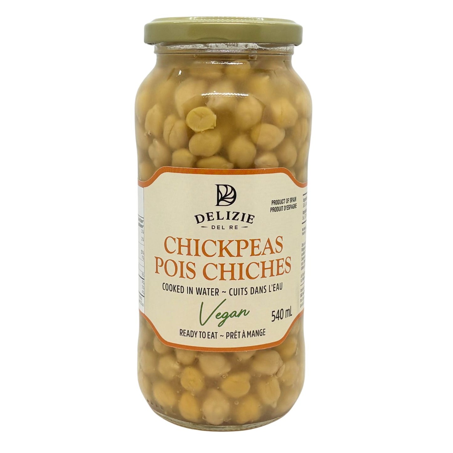 Delizie Del Re Chickpeas (540ml)