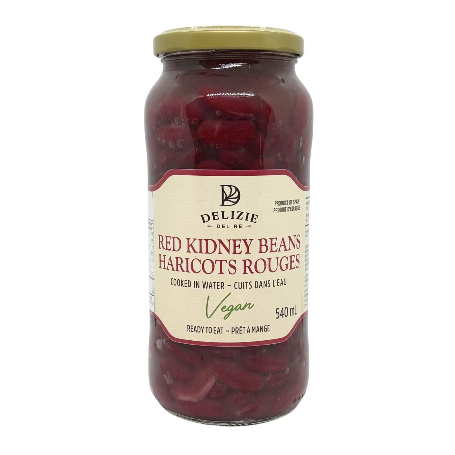 Delizie Del Re Red Kidney Beans (540ml) – Lifestyle Markets