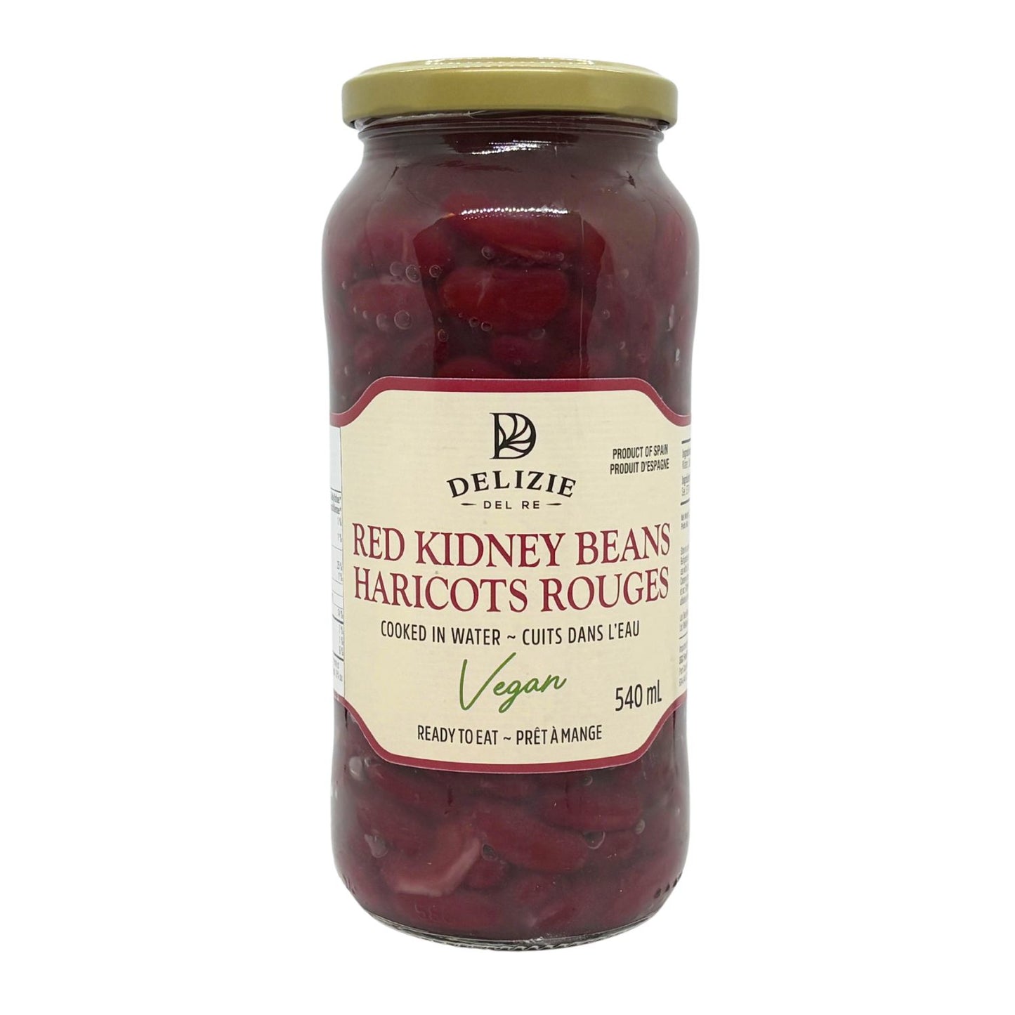 Delizie Del Re Red Kidney Beans (540ml)