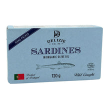 Delizie Del Re Sardines in Organic Olive Oil (120g)