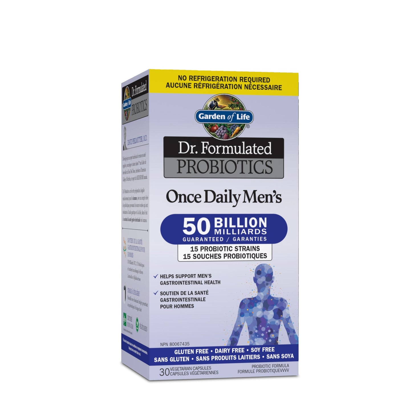 Dr. Formulated Probiotics Once Daily Men's (30 VCaps) - Lifestyle Markets