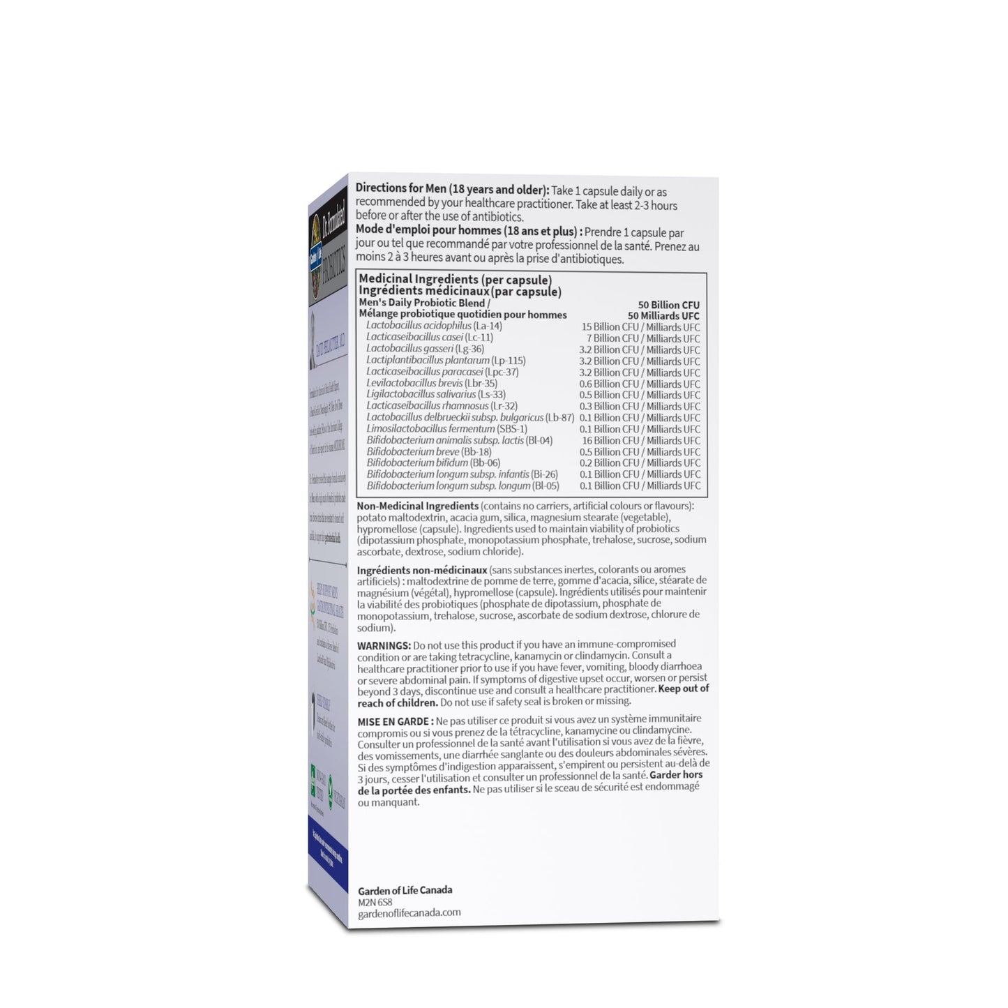 Dr. Formulated Probiotics Once Daily Men's (30 VCaps) - Lifestyle Markets