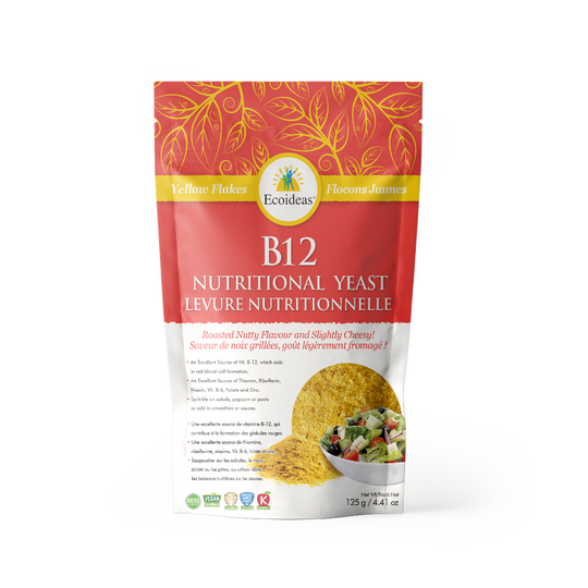 Ecoideas Nutritional Yeast with B12 (125g) - Lifestyle Markets