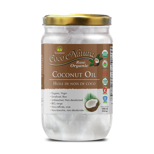 Ecoideas Coco Natura - Organic Raw Coconut Oil - Lifestyle Markets
