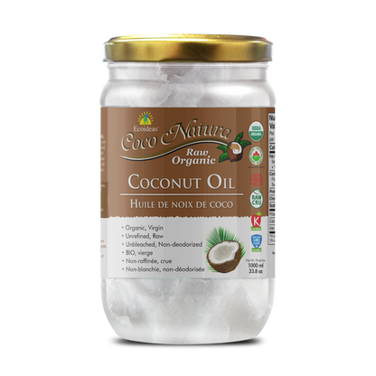 Ecoideas Coco Natura - Organic Raw Coconut Oil - Lifestyle Markets